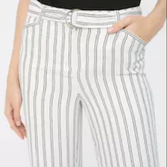 White House Black Market Drama Stripe Pant - Picture 2 of 3